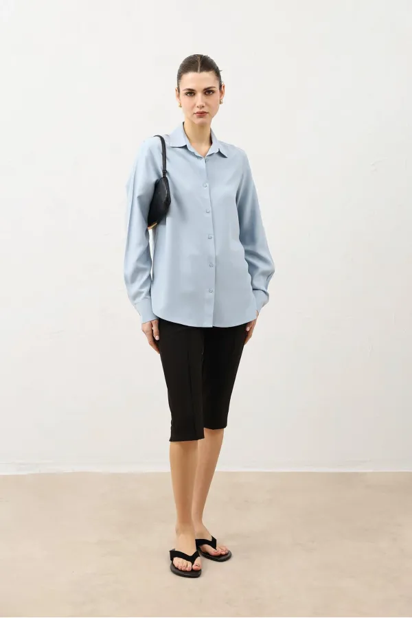Antioch Bebe Blue Premium Women's Shirt