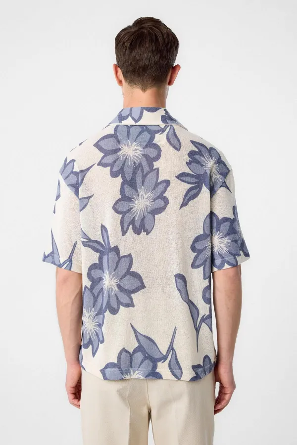 Antioch Blue Patterned Men's Shirt