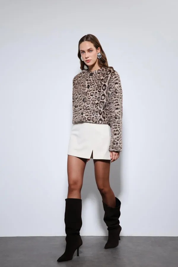 Veste Antioch Stone à imprimé animal