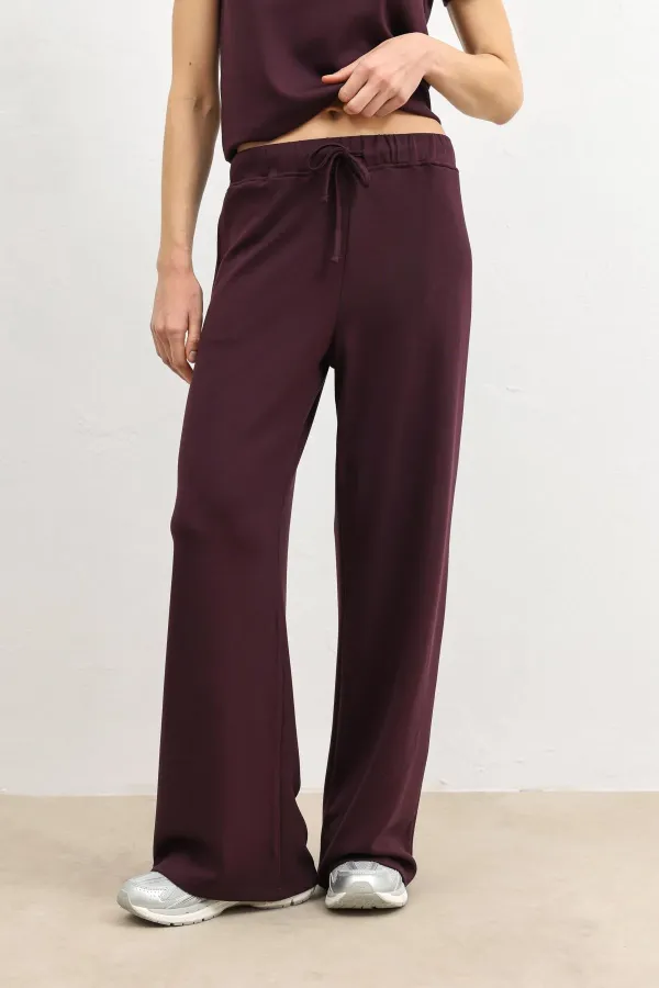 Antioch Mürdüm Dökümlü Kadın Eşofman Takım