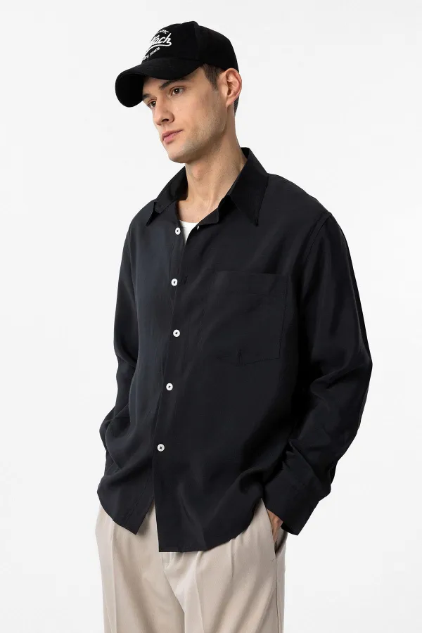 Antioch Siyah İşlemeli Erkek Şapka