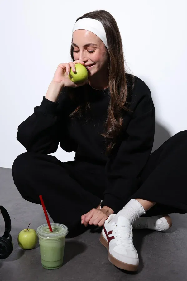 Antioch Black Basic Women's Sweatshirt