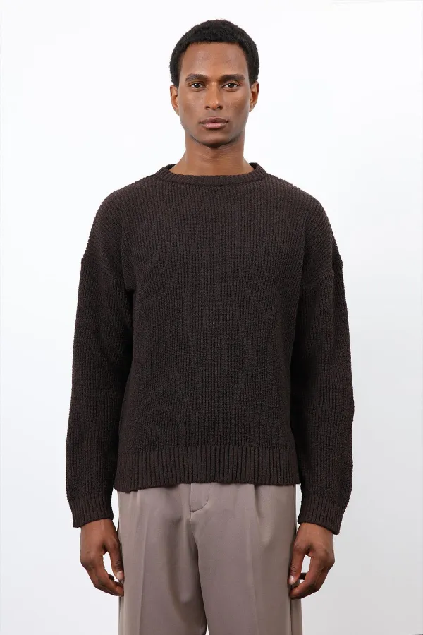 Pull en maille pour homme Antioch Coffee
