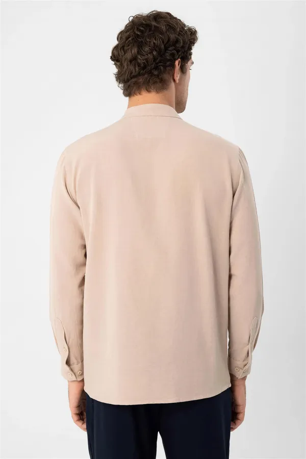 Antioch Bej Hakim Yaka Uzun Kollu Erkek Gömlek