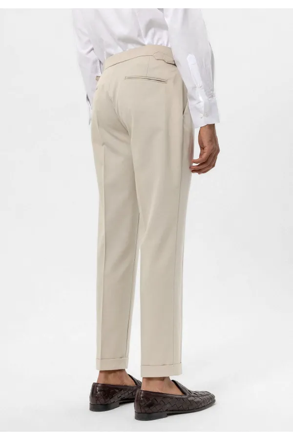 Antioch Taş Yüksek Bel Regular Fit Erkek Pantolon