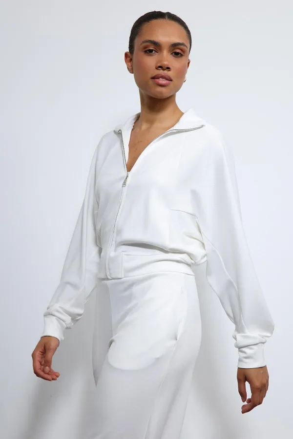 Ensemble de survêtement rayé à jambes larges Antioch Off-White