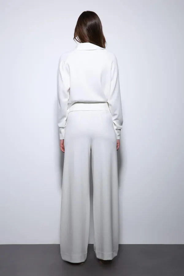 Antioch Ekru Fermuarlı Kadın Eşofman Takım