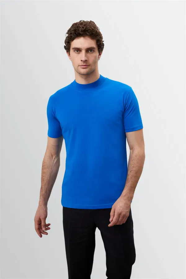 Antioch Saks Slim Fit Basic T-Shirt