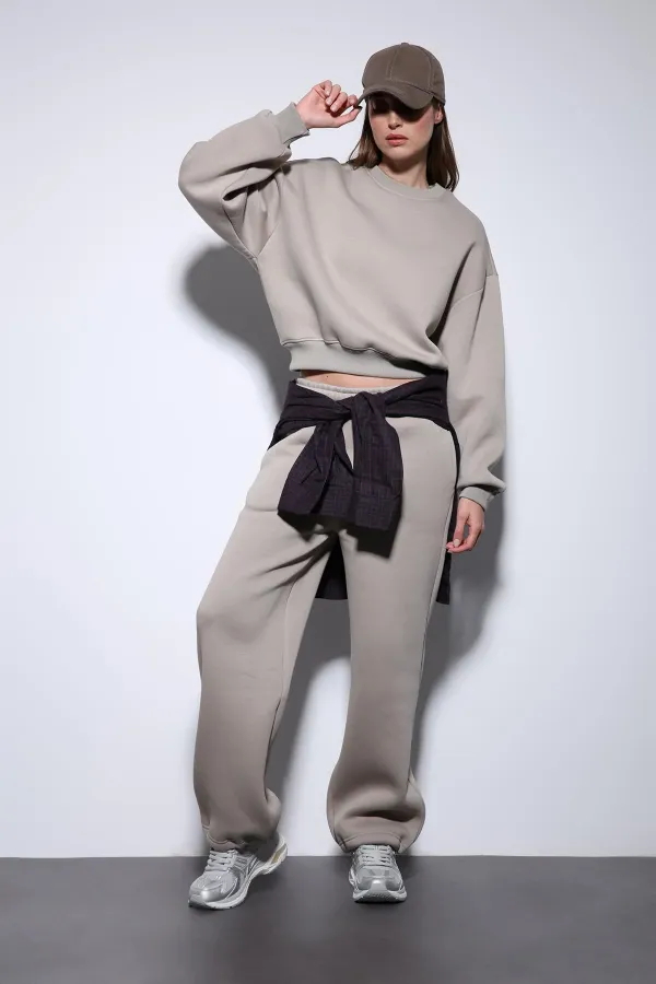 Antioch Light Mink Basic Women's Sweatshirt