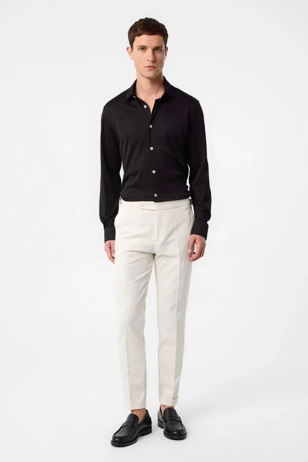 Antioch Siyah Slim Fit Erkek Gömlek