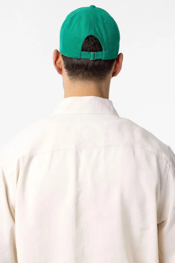 Chapeau brodé vert Antioch pour homme