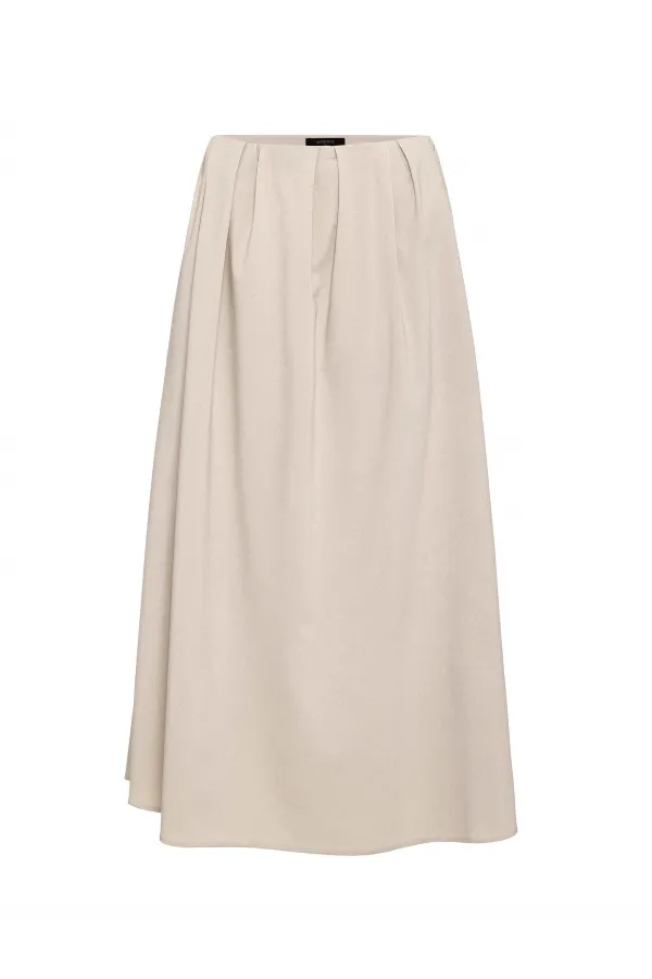 Antioch Bej Pilili Kadın Midi Etek