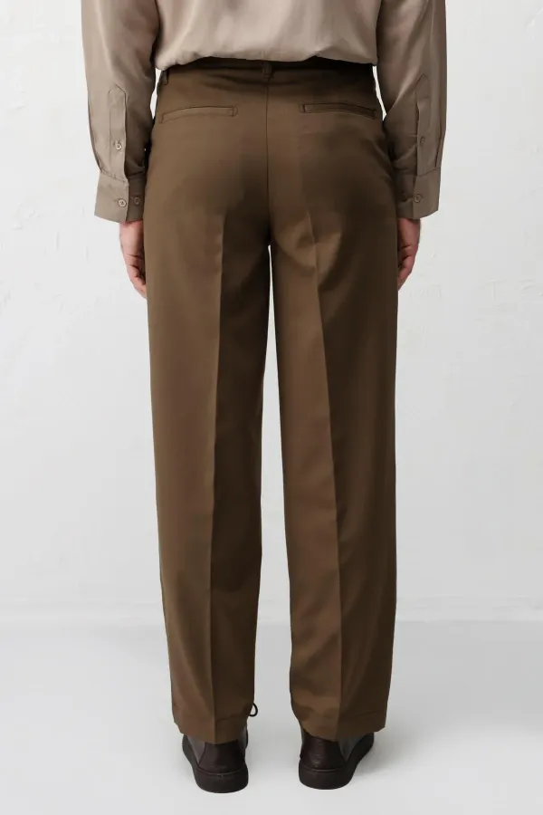 Pantalon Antioch Khaki coupe droite pour homme