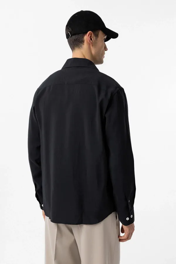 Antioch Siyah İşlemeli Erkek Şapka