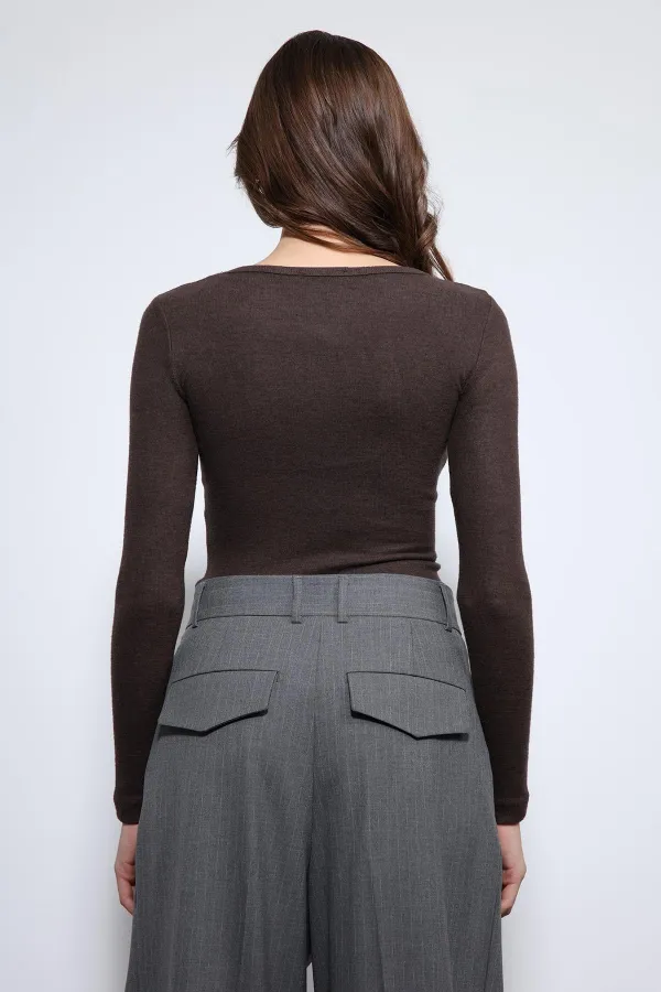 T-shirt à manches longues basique Antioch Coffee