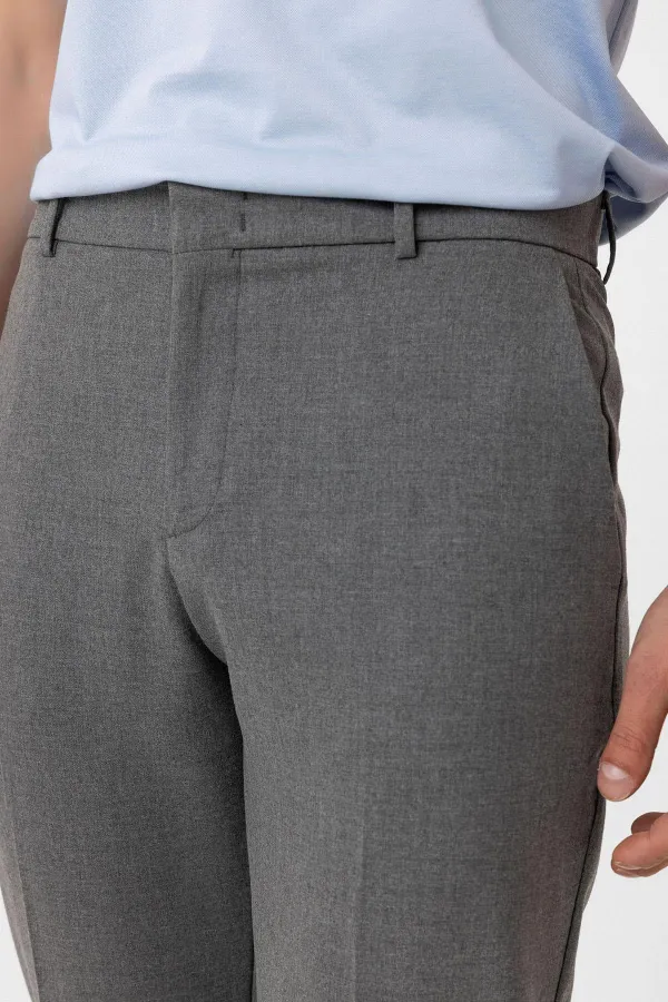 Pantalon Antioch Grey Slim Fit Comfort pour homme
