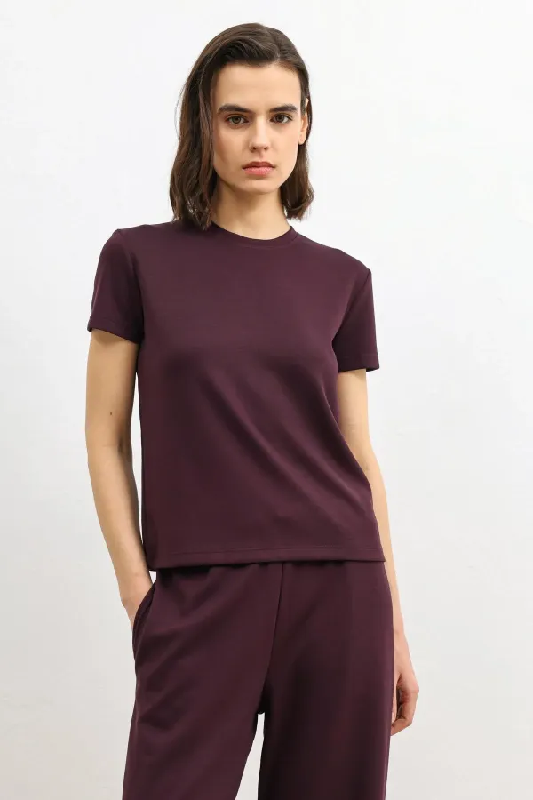 Antioch Mürdüm Dökümlü Kadın Eşofman Takım