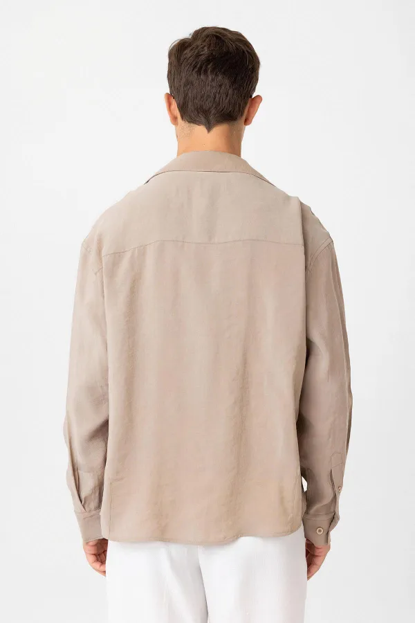 Antioch Vizon Relax Fit Modal Kumaş Erkek Gömlek