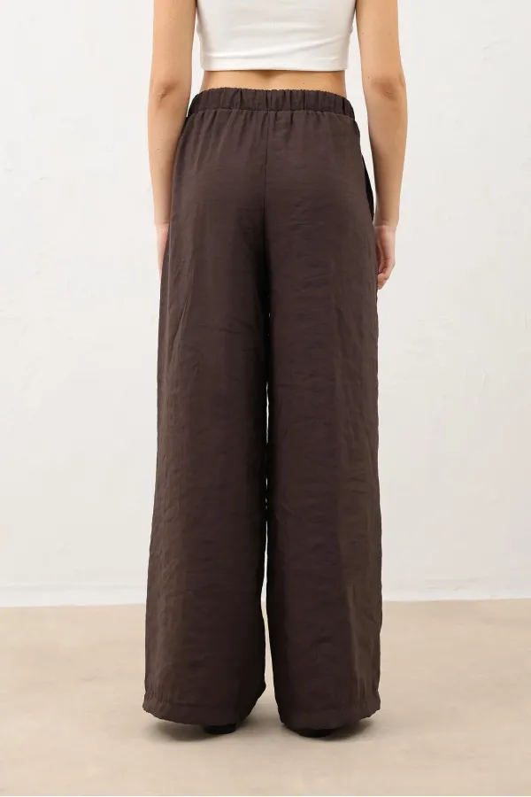 Antioch Dark Brown Modal Blend Women's Trousers