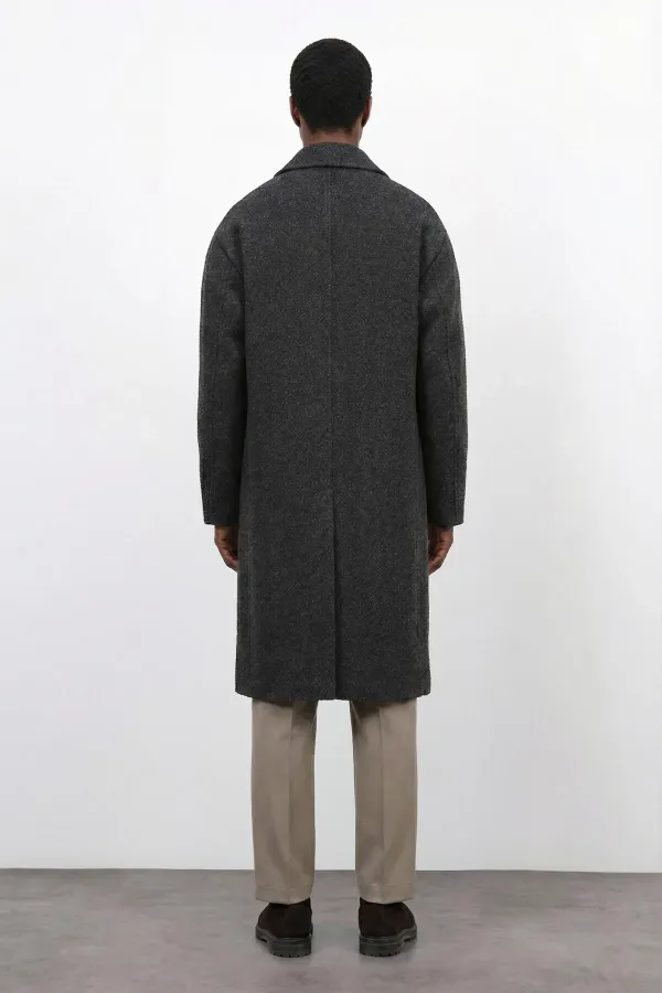 Manteau homme Antioch Anthracite coupe décontractée