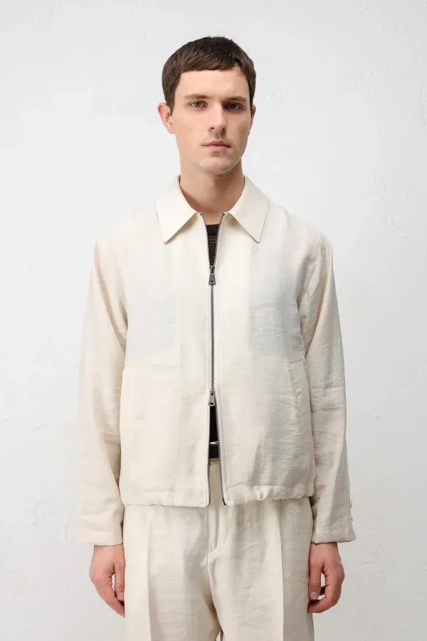 Veste d'été pour homme Antioch Stone en mélange de lyocell