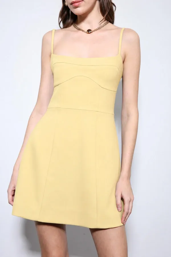 Antioch Yellow Strappy Dress Antioch Yellow Strappy Dress