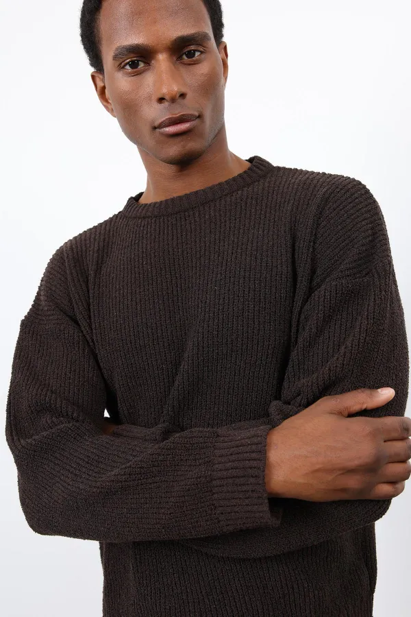 Pull en maille pour homme Antioch Coffee