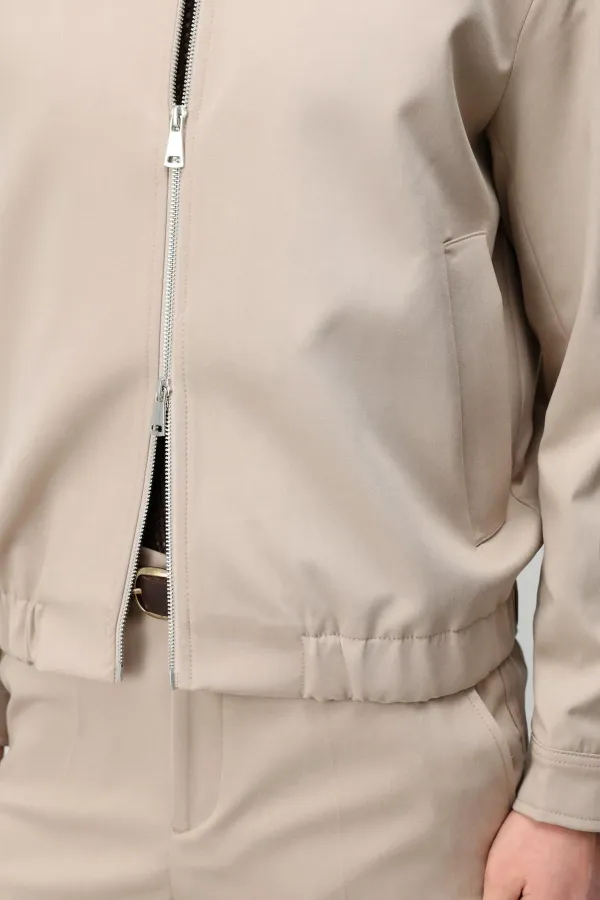 Antioch Taş Bel Lastikli Erkek Mont