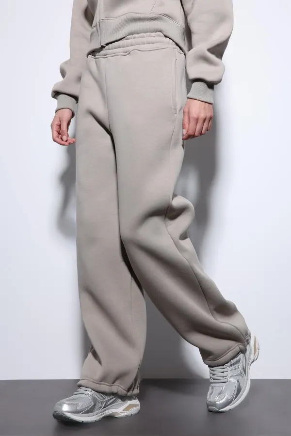 Antioch Light Mink Basic Adjustable Hem Women's Sweatpants