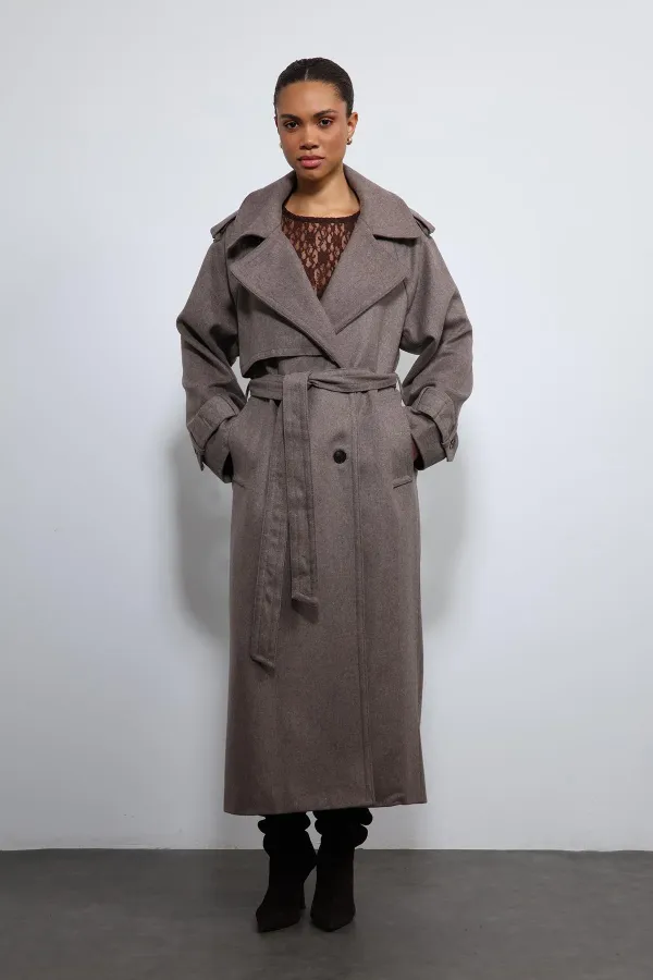 Antioch Vizon Oversize Kemerli Kaban