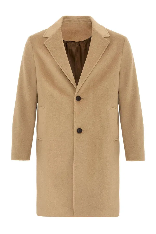 Antioch Camel Dokulu Erkek Kaban