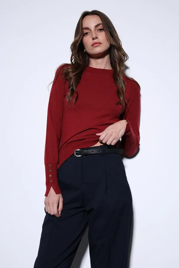 Antioch Lacivert Pensli Kadın Pantolon