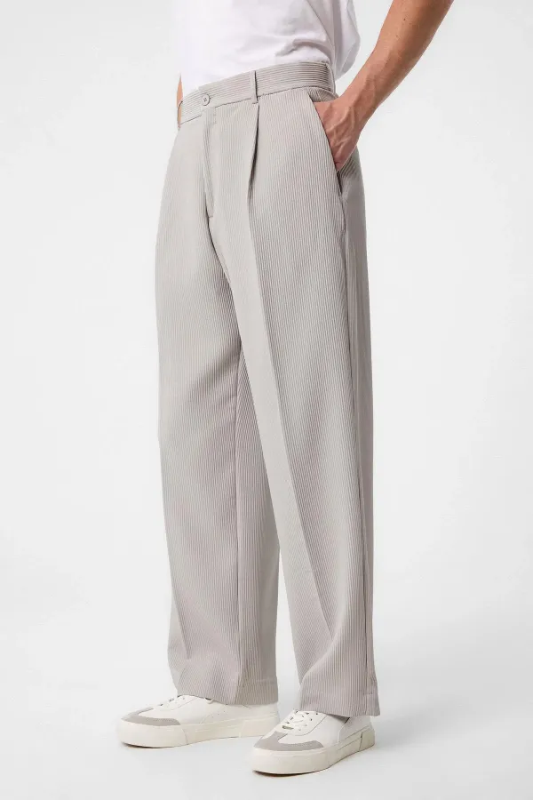 Pantalon en velours côtelé ample Antioch Stone pour homme