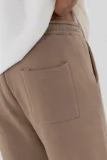 Basic Paça Lastikli Eşofman Alt Açık Vızon