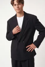 Oversize Lyocell Blend Set Black