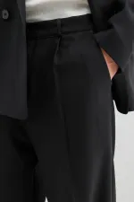 Costume croisé oversize noir