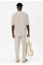 Basic Oversize Ottoman Set (Bone)