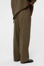 Baggy Fit Modal Kumaş Pantolon Haki