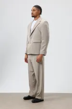 Costume oversize en vison