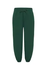 Basic Elasticated Oversize Sweatpants, Navy Blue