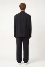 Oversize Lyocell Blend Set Black
