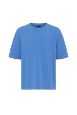 Basic Oversize Şort Takım Mavi