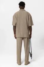 Basic Oversize Ottoman Takım Vizon