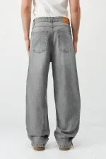 Super Baggy Fit Jean Antrasit