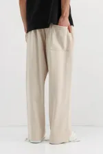 Baggy Fit Eşofman Alt Taş