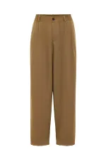 Baggy Fit Kumaş Pantolon Haki