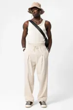 Basic Baggy Eşofman Alt Taş