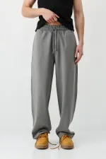 Balloon Fit Eşofman Alt Füme