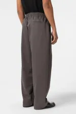 Bel Lastikli Baggy Pantolon Füme