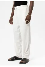 Basic Oversize Ottoman Takım Ekru